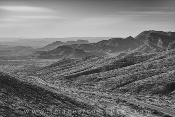 Ross Maxwell Scenic Highway, Black and White 2