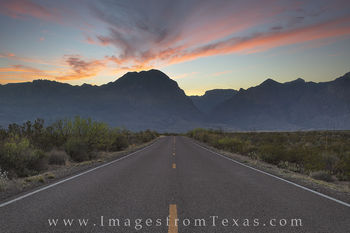 Ross Maxwell Scenic Highway at Big Bend 1