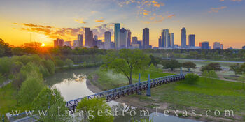 Spring Morning near Downtown Houston 329-11
