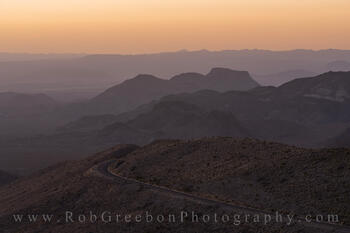 Spring Sunset from Sotol Vista 2