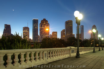 Sunrise Sabine Street Bridge, Houston Tx