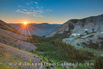 Sunrise on the Trail to Cathedral Lake 1