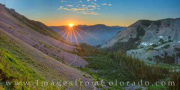 Sunrise on the Trail to Cathedral Lake 2