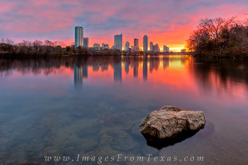 Skyline of Austin, Texas in December 1