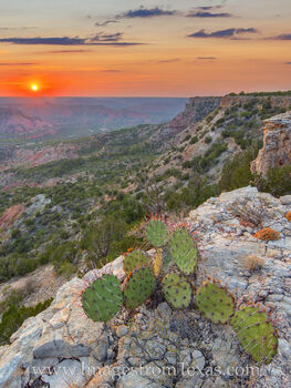Sunset from Fortress Cliff 2