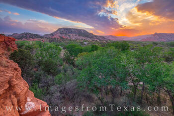 Sunset over Hackberry 501-1