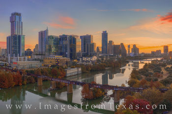 Texas Aerials - Austin Skyline November 3