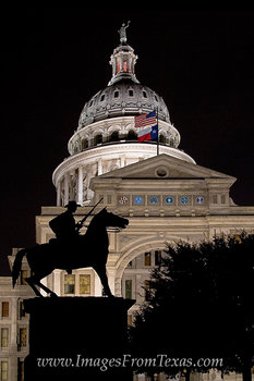 State Capitol - Texas Ranger Monument 1