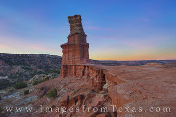 The Lighthouse at Sunset - Palo Duro 1124-1