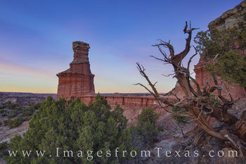 The Lighthouse in Evening - Palo Duro 1124-1