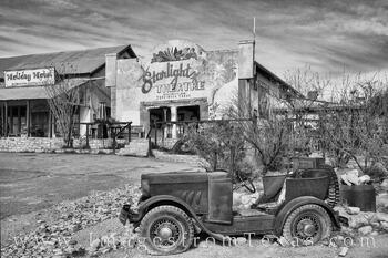 The Starlight Theater, Terlingua black and white 1