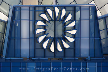 Up close view of the Frost Bank Tower