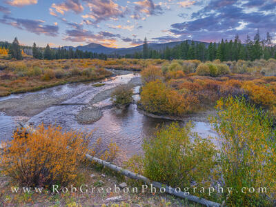 Byers Peak and Saint Louis Creek on an Autumn Sunset 2