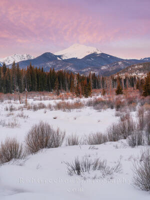 Byers Peak on a Snowy Sunrise 2