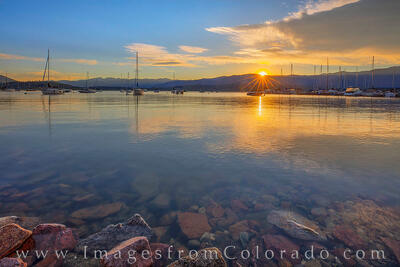 Harbor Sunrise, Lake Granby 625-1