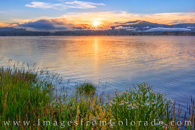 Lake Granby Sunrise Summer 721-3