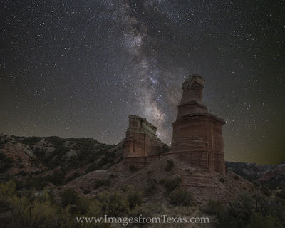 The Milky Way over Texas