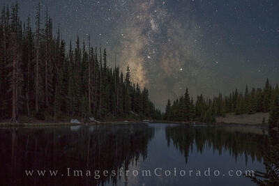 Milky Way over Colorado Images and Prints