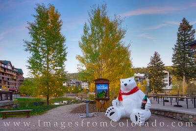 Winter Park Polar Bear in Fall 1