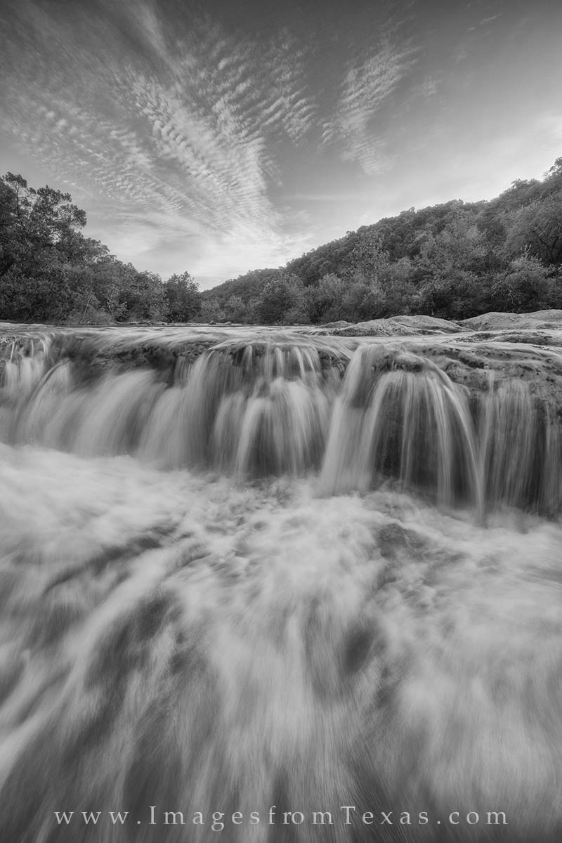 Barton creek Greenbelt Black and White 3 This black and white image of the Austin greenbelt comes from a warm late summer morning. Scultpure Falls, one of the more scenic...