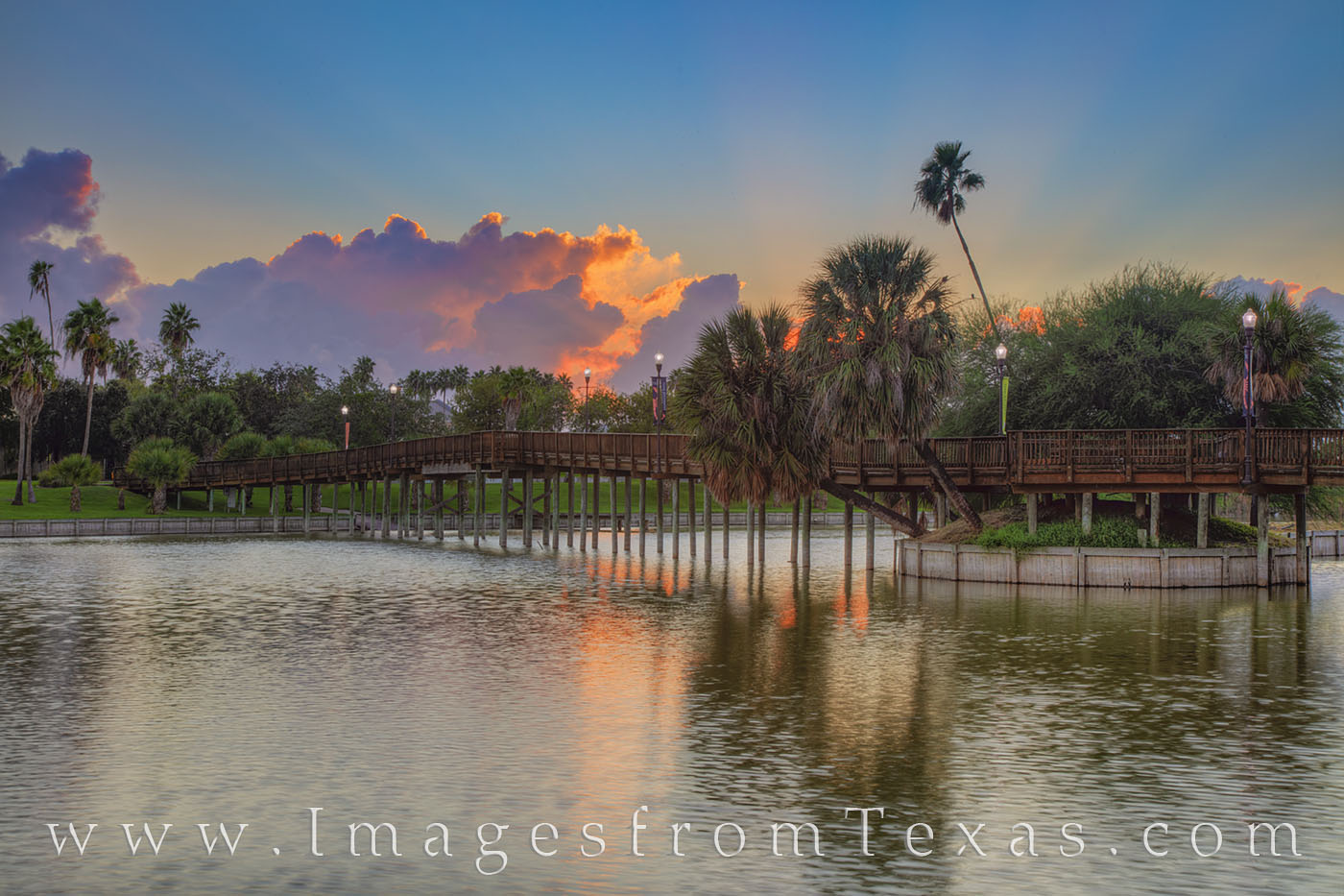 Brownsville, Texas, Sunrise 11 On a calm morning in Brownsville, Texas, the pre-dawn storm clouds allow the sun’s first light to filter up into the sky. In...