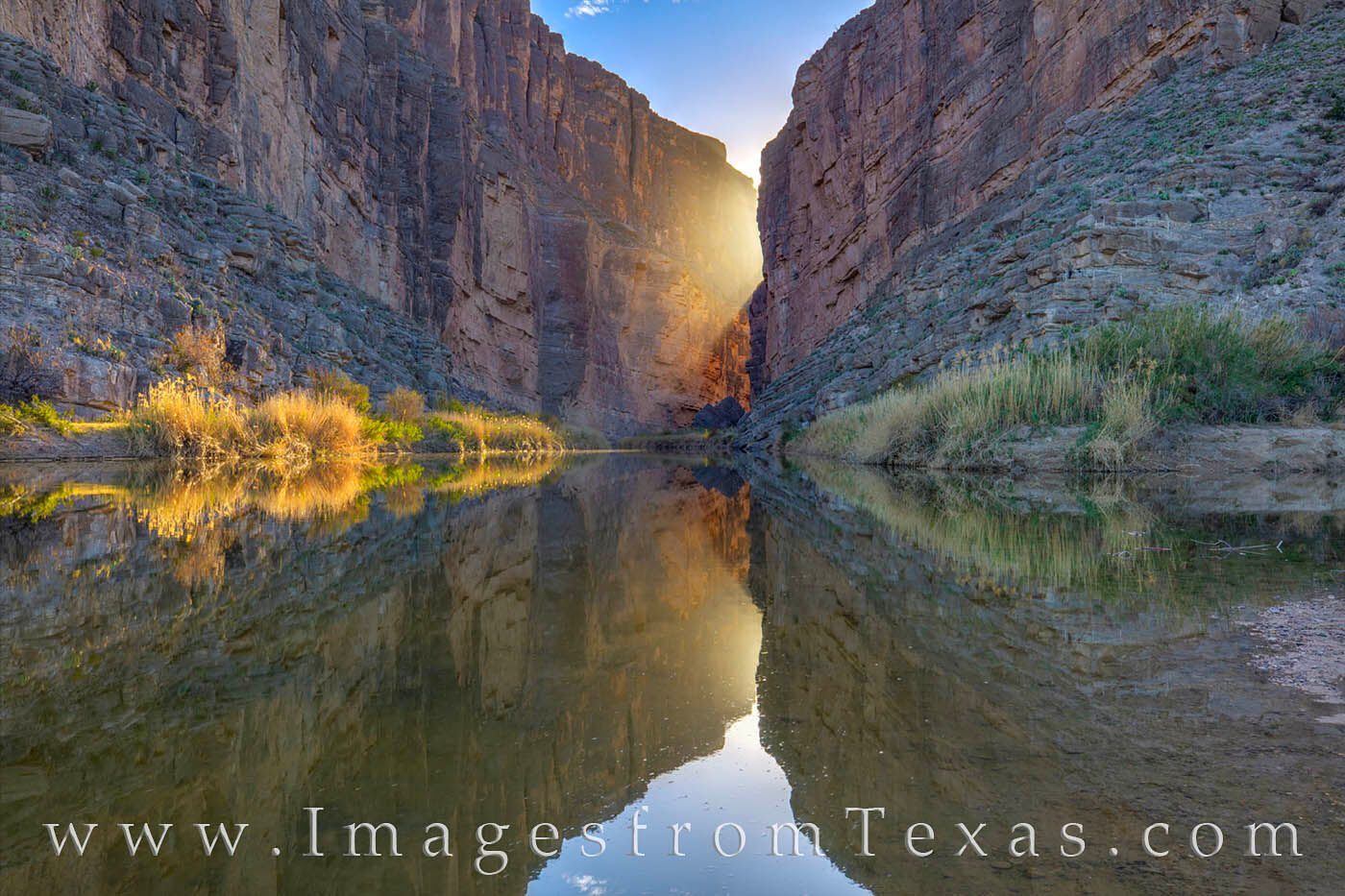 Evening Light at Santa Elena Canyon 227-1