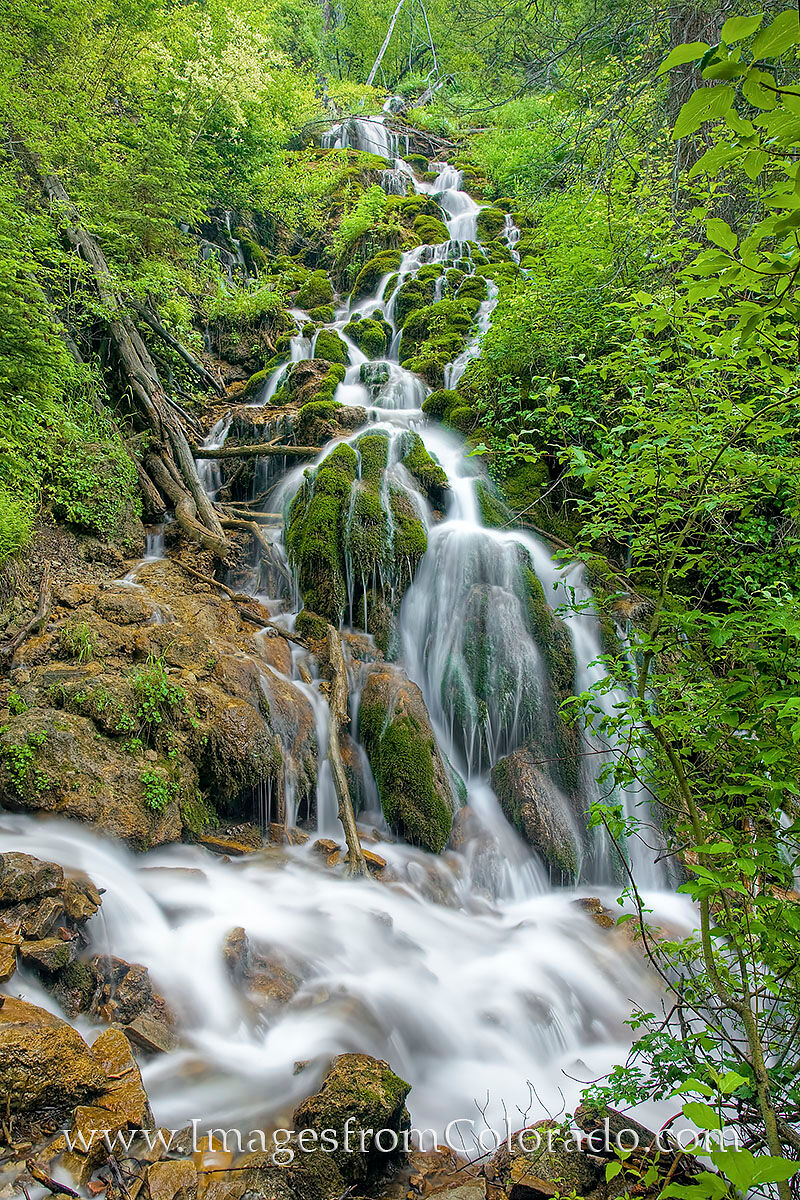 Hanging Lake Falls 2 I’d been up to Hanging Lake to photograph the beautiful location before sunrise, and on my way down I paused to capture this...