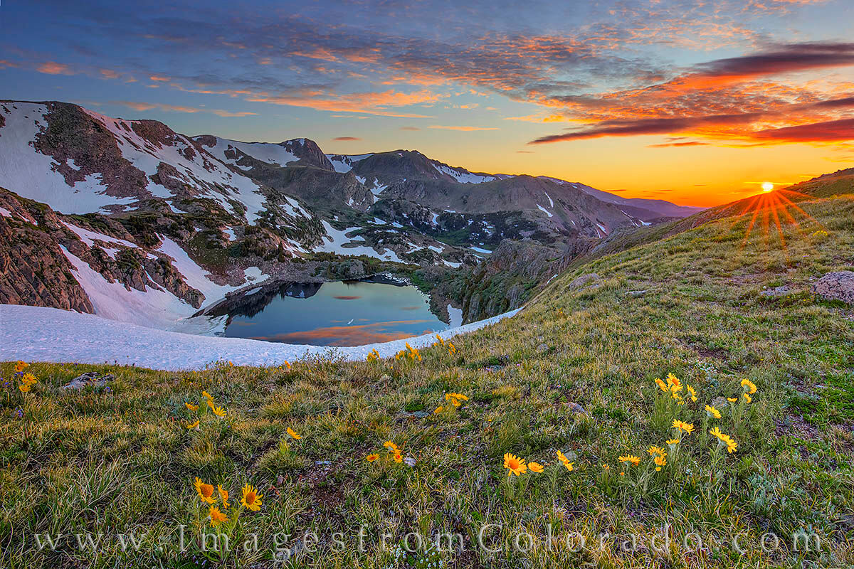 King Lake Summer Sunrise 703-1