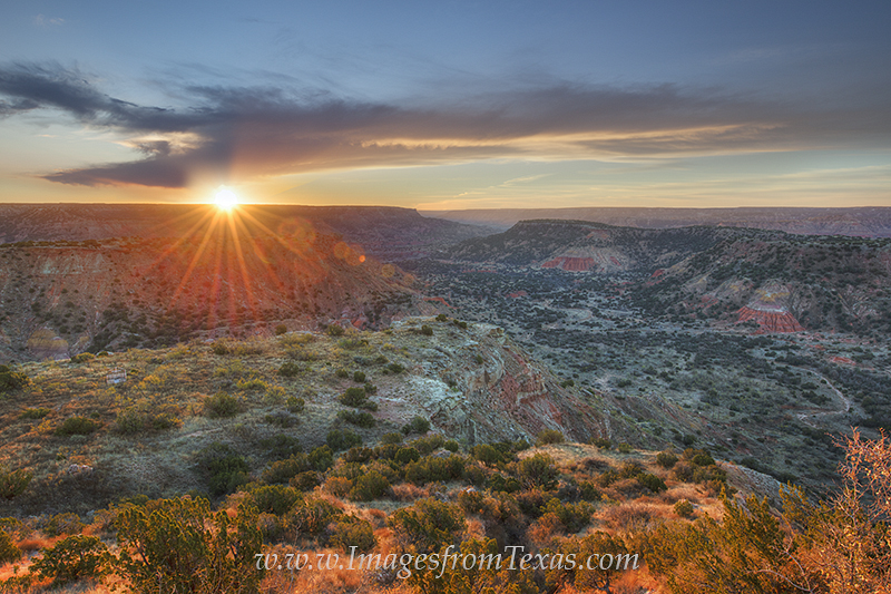 Palo Duro Canyon Sunrise 4 On the last morning of my most recent trip to Palo Duro Canyon in the Texas Panhandle, the sunrise put on a show for all who...
