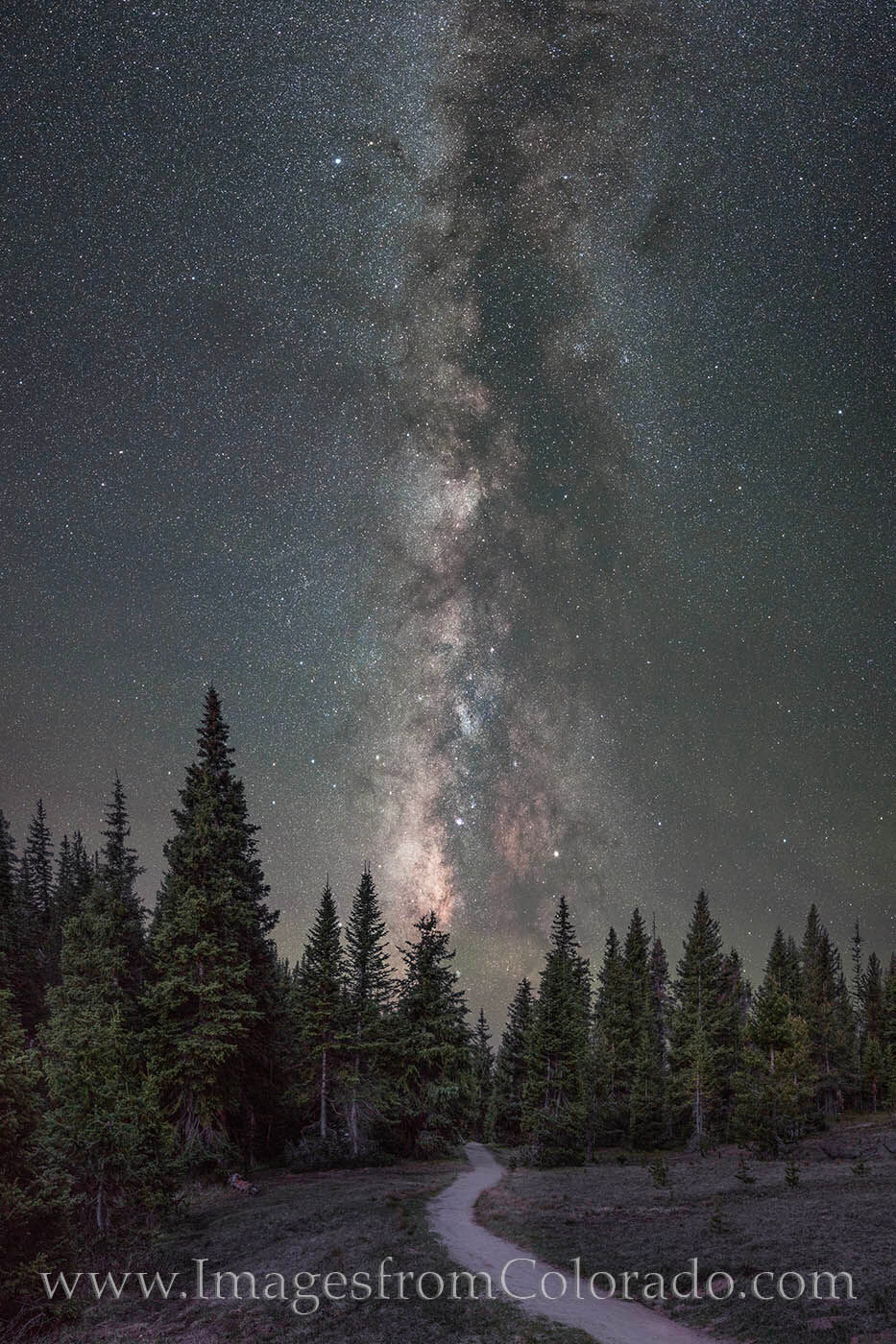 RMNP - Path to the Milky Way One of my favorite places in Rocky Mountain National Park to photograph the Milky Way is a little trail just past Lake Irene....