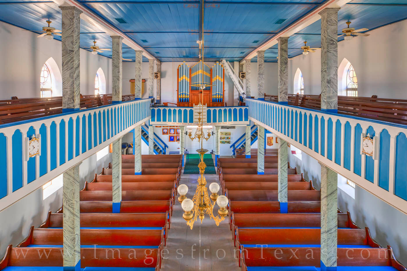 Saint Paul Lutheran Church 2 - Serbin Built in 1870 by Wendish immigrants from Germany, St. Paul Lutheran Church in Serbin boasts the tallest pulpit in Texas. This...
