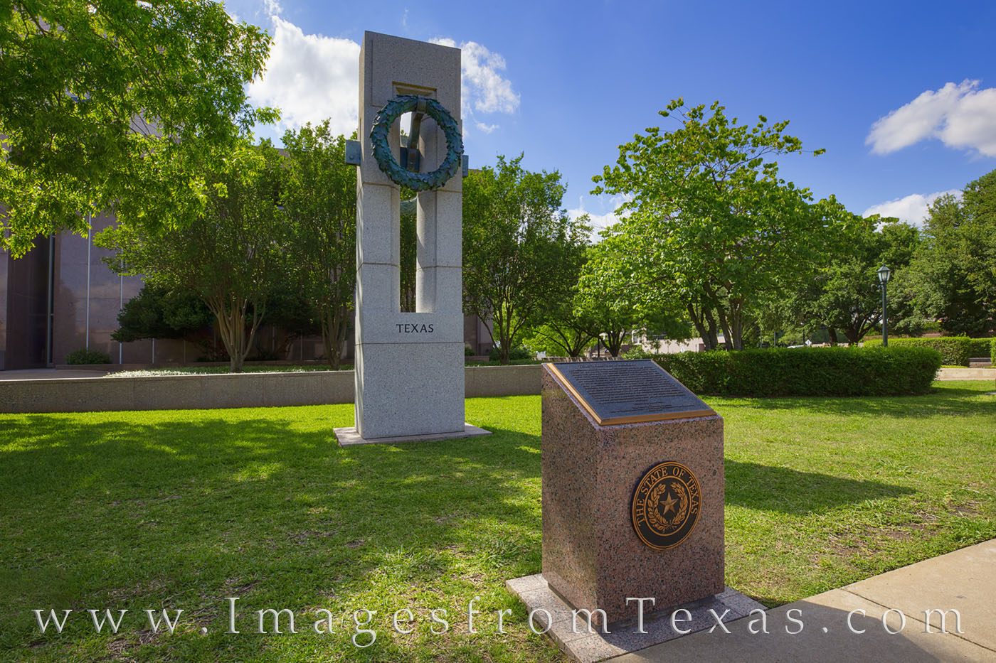 World War Two Memorial 1 The Texas World War II Memorial Committee in cooperation with the State Preservation Board erected the World War II Memorial...